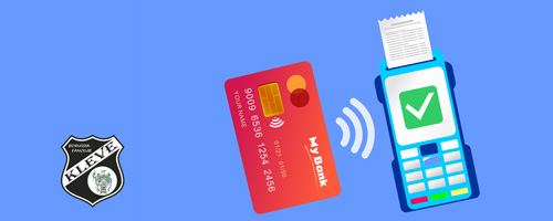 Konktakt- und bargeldloses Zahlen möglich